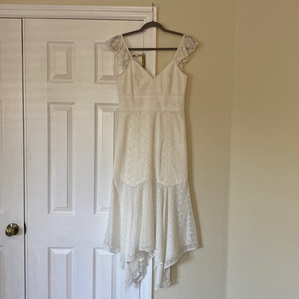 NWOT Ever New Australia White Eyelet Dress